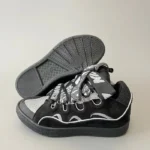 Lanvin Curb Sneaker Black Grey (4)